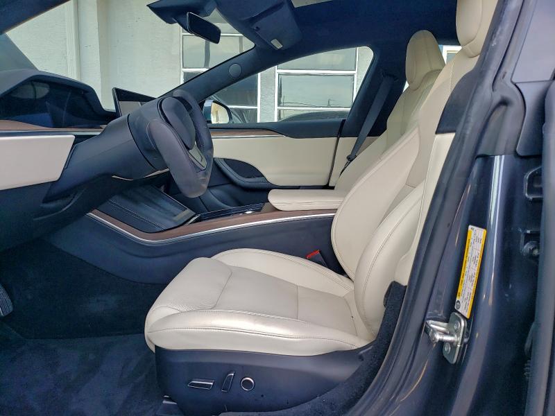 Photo 7 from auction – 2022 TESLA MODEL S with VIN 5YJSA1E50NF486589