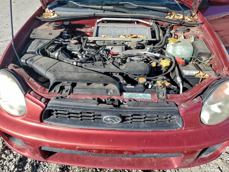 Photo 11 from auction – 2002 SUBARU IMPREZA WR with VIN JF1GD29622G511702