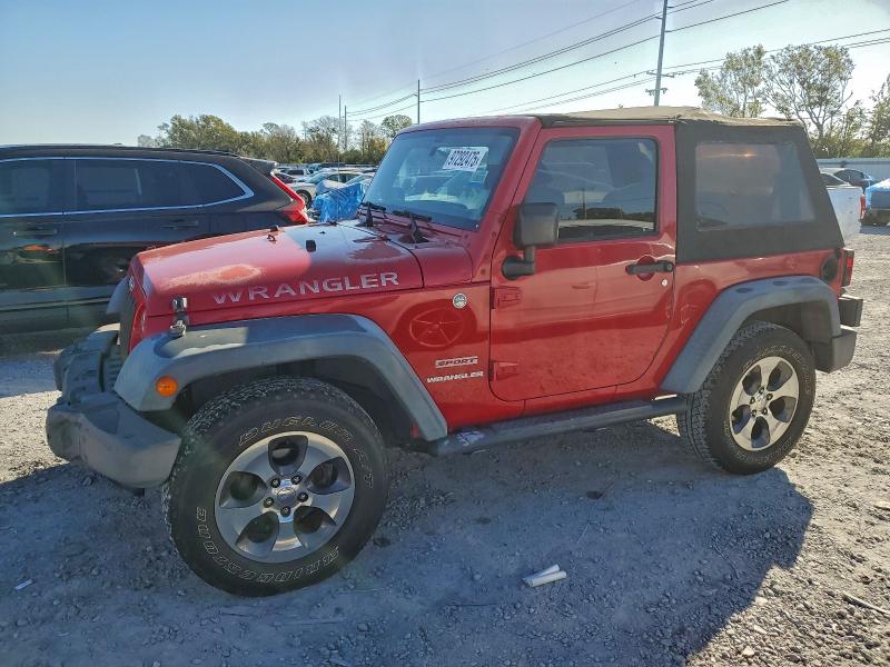Photo 1 from auction – 2012 JEEP WRANGLER S with VIN 1C4AJWAG4CL231003