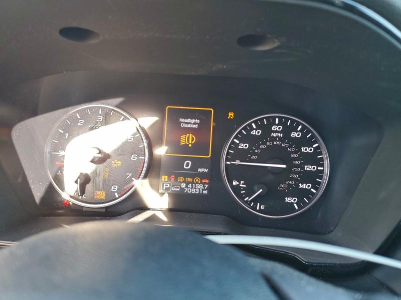 Photo 9 from auction – 2022 SUBARU OUTBACK PR with VIN 4S4BTACC6N3128319