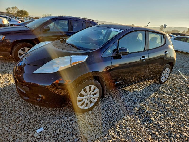NISSAN LEAF S 2014 with VIN 1N4AZ0CP6EC332877 - Photo from auction