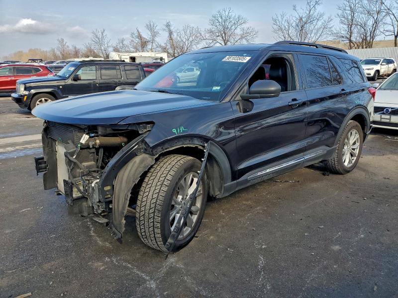 FORD EXPLORER X 2020 with VIN 1FMSK8DH2LGA70110 - Photo from auction