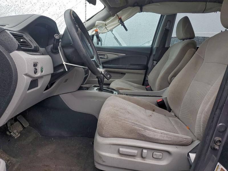 Photo 7 from auction – 2016 HONDA PILOT EX with VIN 5FNYF6H38GB069680