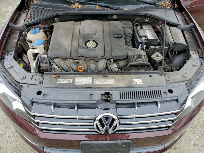 Photo 11 from auction – 2013 VOLKSWAGEN PASSAT SE with VIN 1VWBP7A35DC046818