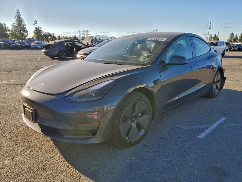 TESLA MODEL 3 2023 with VIN 5YJ3E1EA9PF673693 - Photo from auction