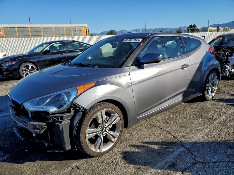 HYUNDAI VELOSTER 2012 with VIN KMHTC6AD3CU044821 - Photo from auction