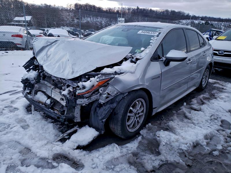 TOYOTA COROLLA LE 2020 with VIN JTDEBRBE1LJ022522 - Photo from auction