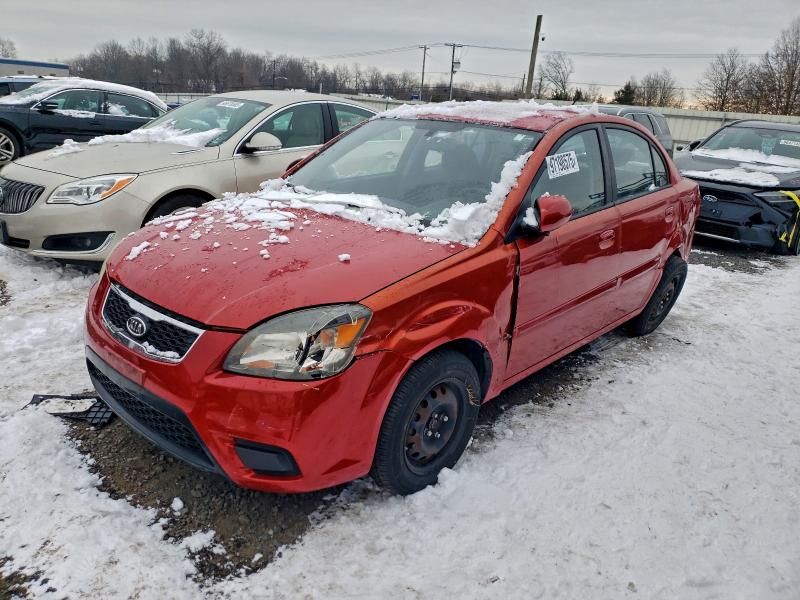 KIA RIO BASE 2011 with VIN KNADH4A38B6753458 - Photo from auction