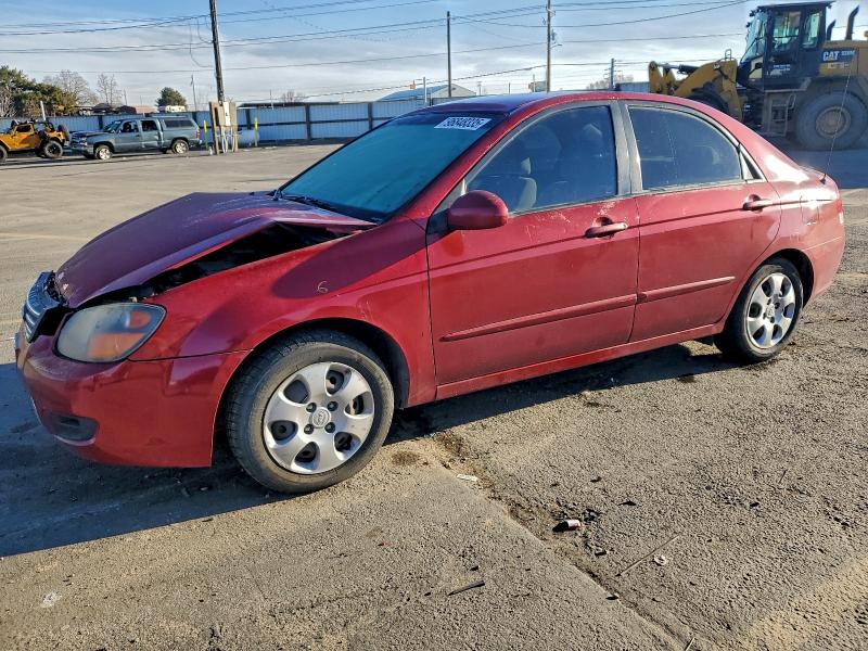 KIA SPECTRA 2009 with VIN KNAFE222X95614265 - Photo from auction