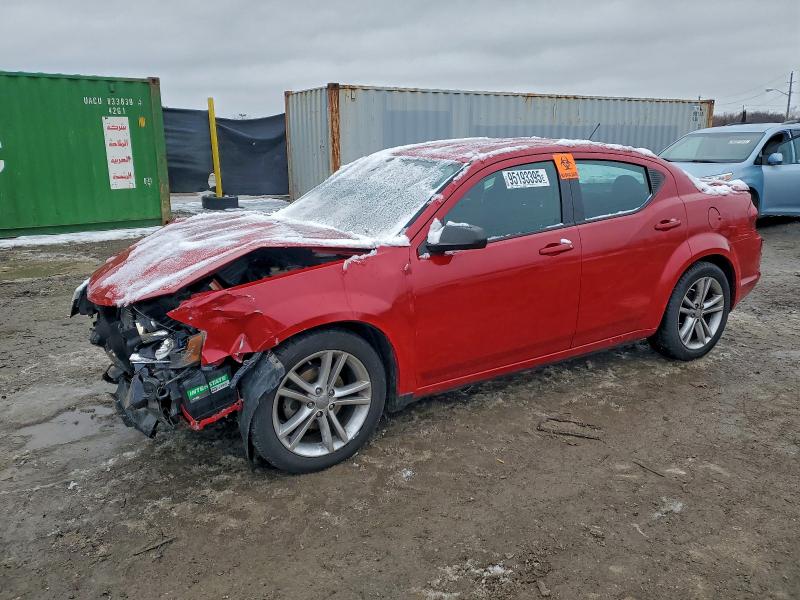 DODGE AVENGER SE 2014 with VIN 1C3CDZAB8EN217624 - Photo from auction