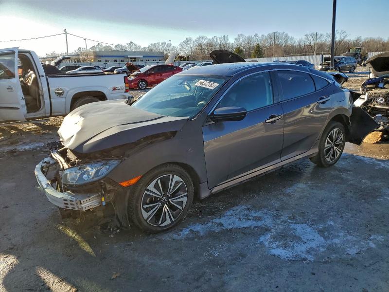 HONDA CIVIC EX 2016 with VIN 19XFC1F3XGE220563 - Photo from auction