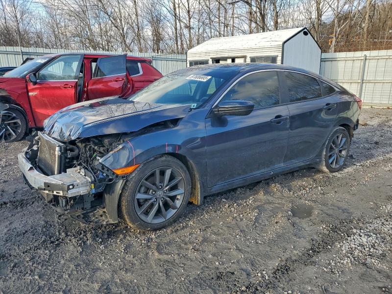 Photo 1 from auction – 2019 HONDA CIVIC EX with VIN JHMFC1F33KX003735
