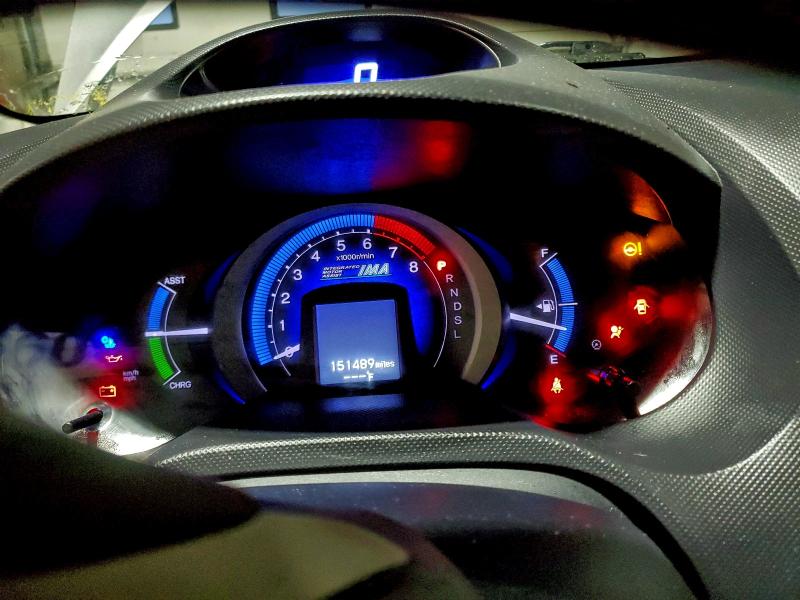 Photo 9 from auction – 2010 HONDA INSIGHT LX with VIN JHMZE2H57AS022862