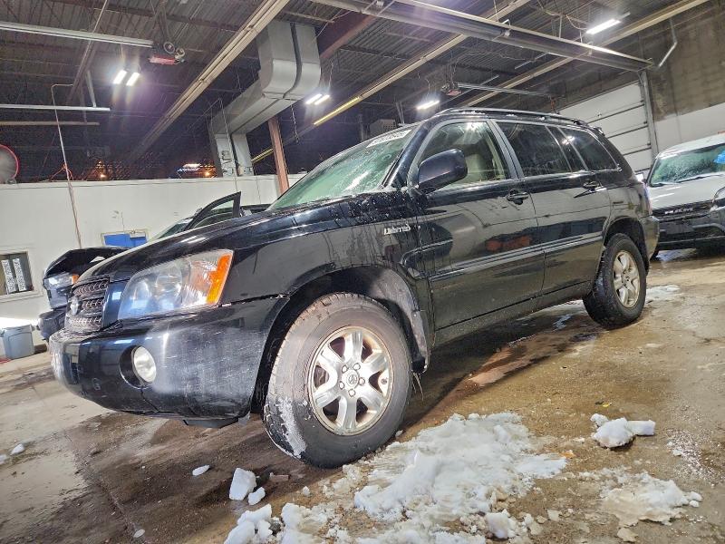 TOYOTA HIGHLANDER 2002 with VIN JTEHF21A020053624 - Photo from auction