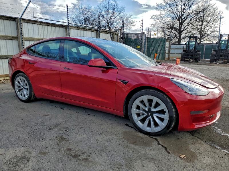 Photo 4 from auction – 2022 TESLA MODEL 3 with VIN 5YJ3E1EA2NF192018