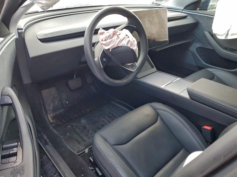 Photo 8 from auction – 2025 TESLA MODEL 3 with VIN 5YJ3E1EB7SF938614