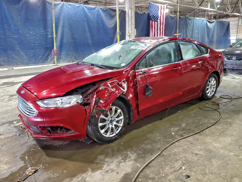 FORD FUSION S 2017 with VIN 3FA6P0G78HR156393 - Photo from auction