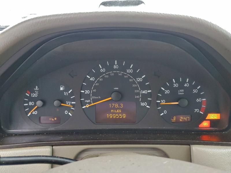 Photo 9 from auction – 2002 MERCEDES-BENZ E 430 with VIN WDBJF83J72X063594