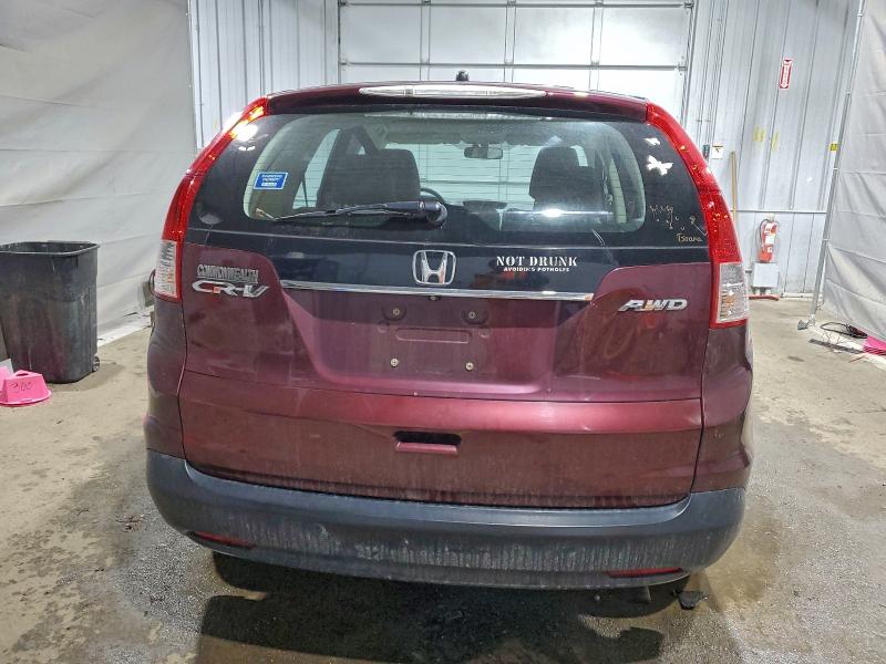 Photo 6 from auction – 2014 HONDA CR-V LX with VIN 5J6RM4H30EL060989