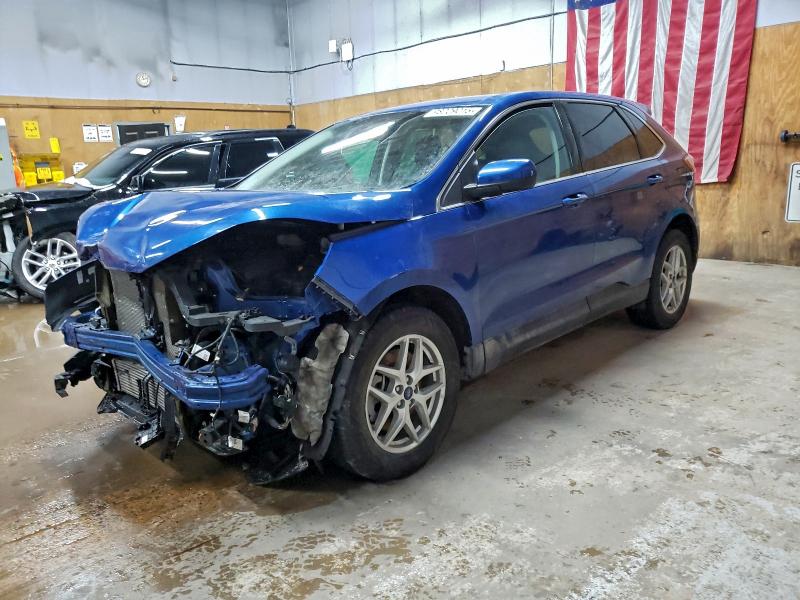 FORD EDGE SEL 2022 with VIN 2FMPK4J99NBA61278 - Photo from auction