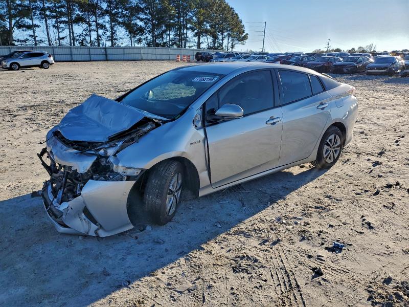 TOYOTA PRIUS 2017 with VIN JTDKBRFU3H3055036 - Photo from auction