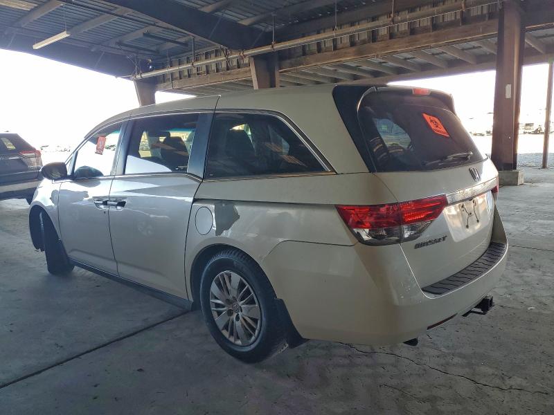 Photo 2 from auction – 2014 HONDA ODYSSEY LX with VIN 5FNRL5H28EB056231