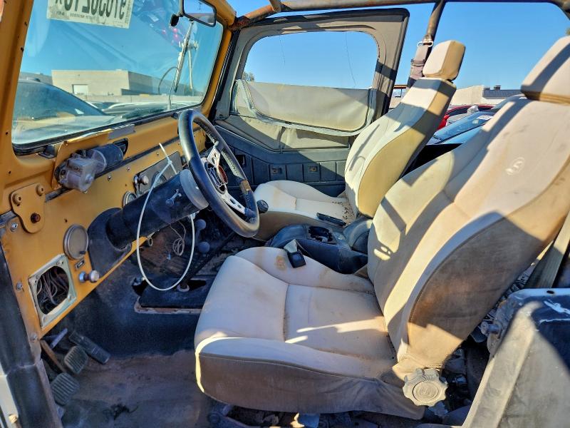Photo 7 from auction – 1985 JEEP JEEP CJ7 with VIN 1JCCM87E4FT059219