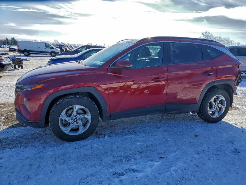 HYUNDAI TUCSON SEL 2022 with VIN KM8JCCAE0NU034846 - Photo from auction