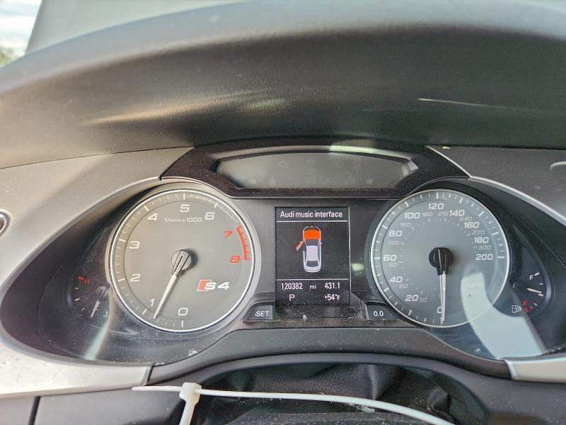 Photo 9 from auction – 2012 AUDI S4 PRESTIG with VIN WAUKGAFL7CA016607