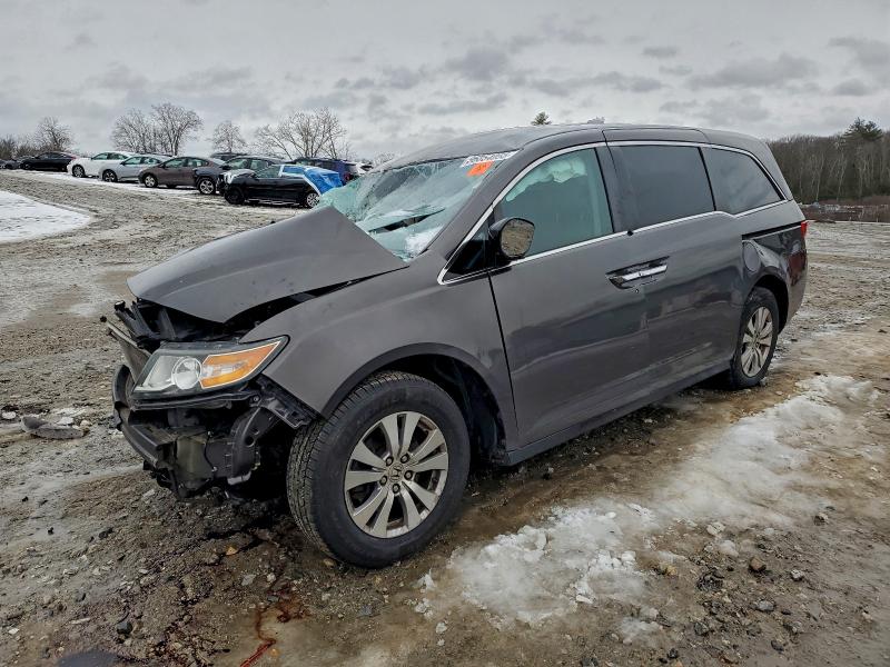 Photo 1 from auction – 2015 HONDA ODYSSEY EX with VIN 5FNRL5H46FB010707