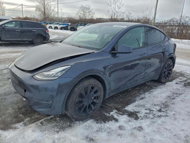 TESLA MODEL Y 2023 with VIN 7SAYGAEE5PF616784 - Photo from auction