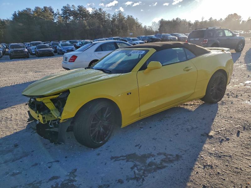 CHEVROLET CAMARO LT 2018 with VIN 1G1FB3DS9J0152869 - Photo from auction