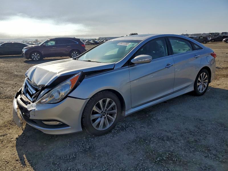 HYUNDAI SONATA SE 2014 with VIN 5NPEC4AC6EH842168 - Photo from auction