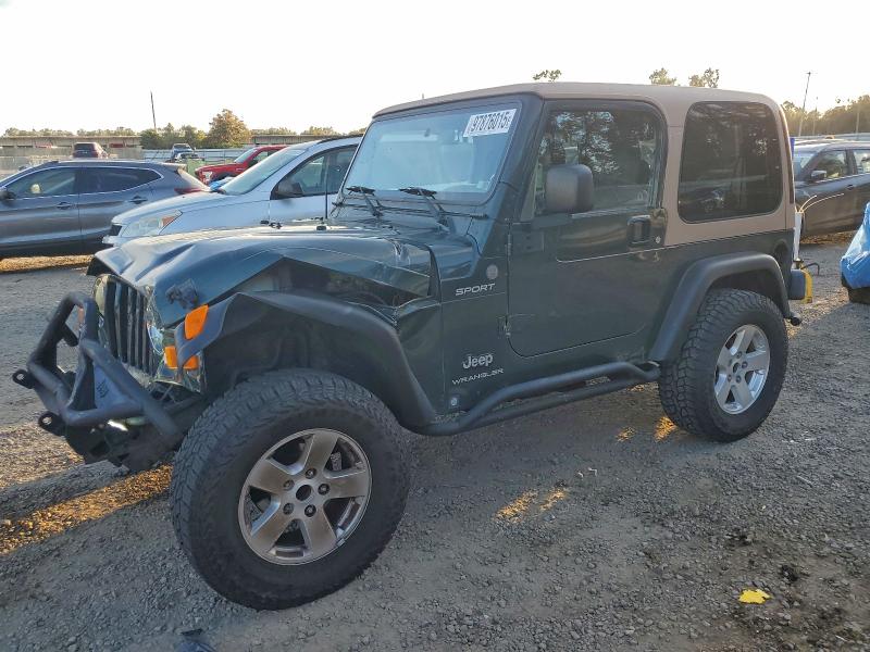 JEEP WRANGLER / 2004 with VIN 1J4FA49S14P749674 - Photo from auction