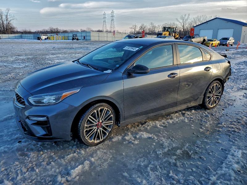 Photo 1 from auction – 2021 KIA FORTE GT with VIN 3KPF44AC2ME414439