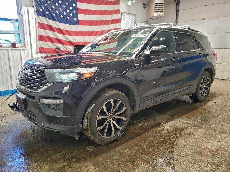 FORD EXPLORER S 2022 with VIN 1FMSK8KH4NGB63474 - Photo from auction