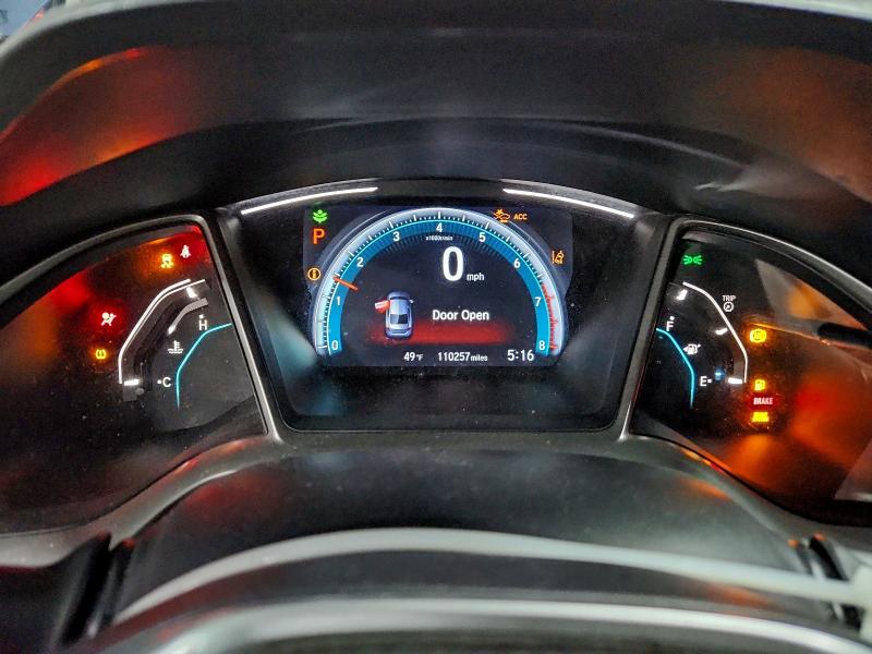 Photo 9 from auction – 2017 HONDA CIVIC EX with VIN 19XFC2F86HE032402