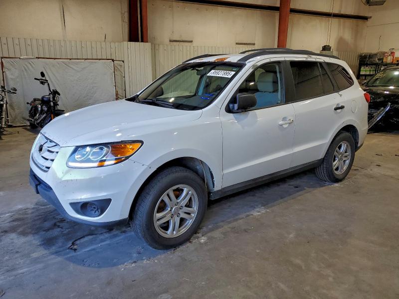 HYUNDAI SANTA FE G 2010 with VIN 5NMSG3AB0AH348596 - Photo from auction