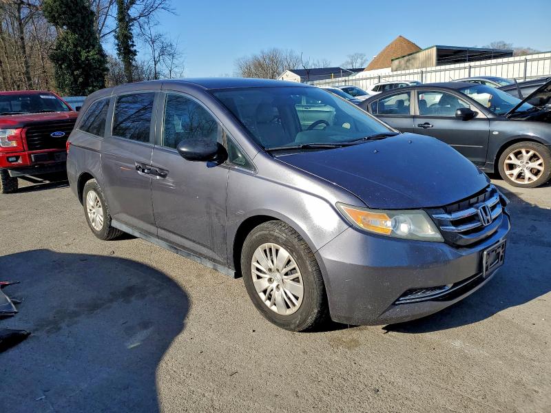 Photo 4 from auction – 2014 HONDA ODYSSEY LX with VIN 5FNRL5H22EB073848