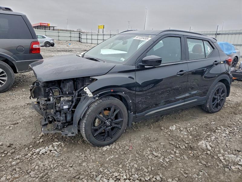 NISSAN KICKS SR 2022 with VIN 3N1CP5DV4NL474204 - Photo from auction