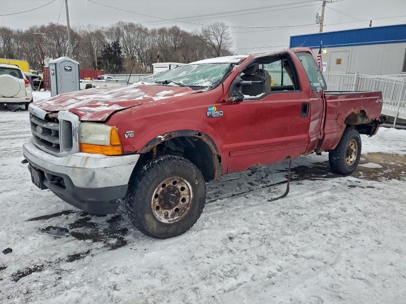 FORD F250 SUPER 2001 with VIN 1FTNX21S81ED32544 - Photo from auction