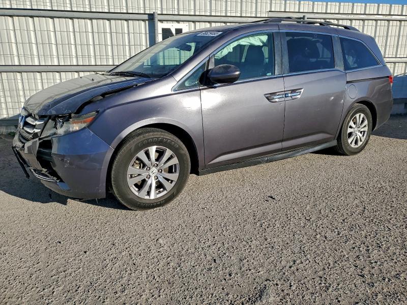 HONDA ODYSSEY EX 2016 with VIN 5FNRL5H65GB016694 - Photo from auction