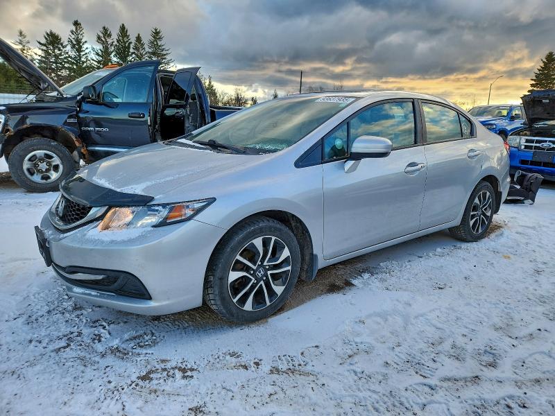 HONDA CIVIC LX 2015 with VIN 2HGFB2F58FH054588 - Photo from auction