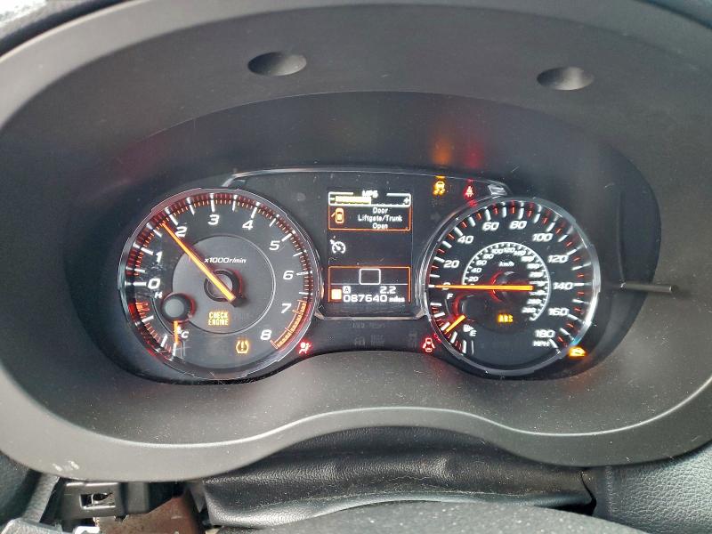 Photo 9 from auction – 2018 SUBARU WRX with VIN JF1VA1A63J9817316