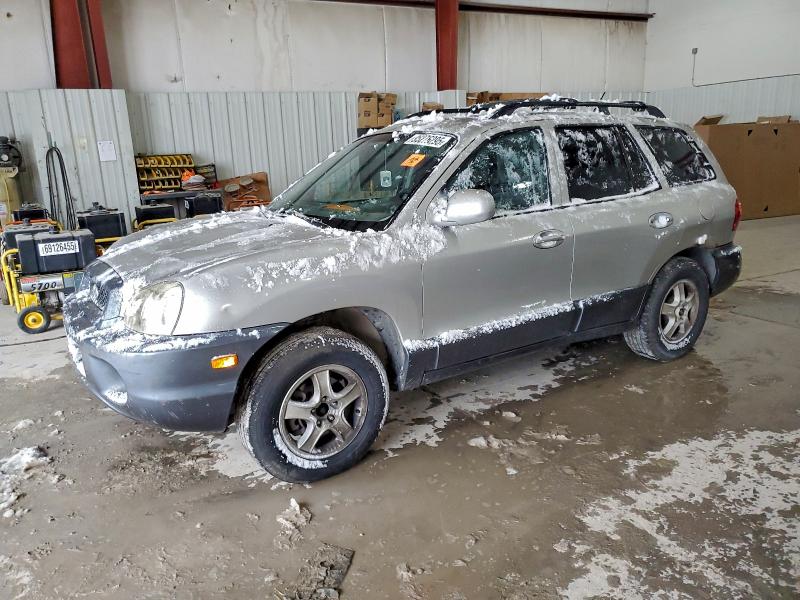 HYUNDAI SANTA FE 2004 with VIN KM8SC13D44U853676 - Photo from auction