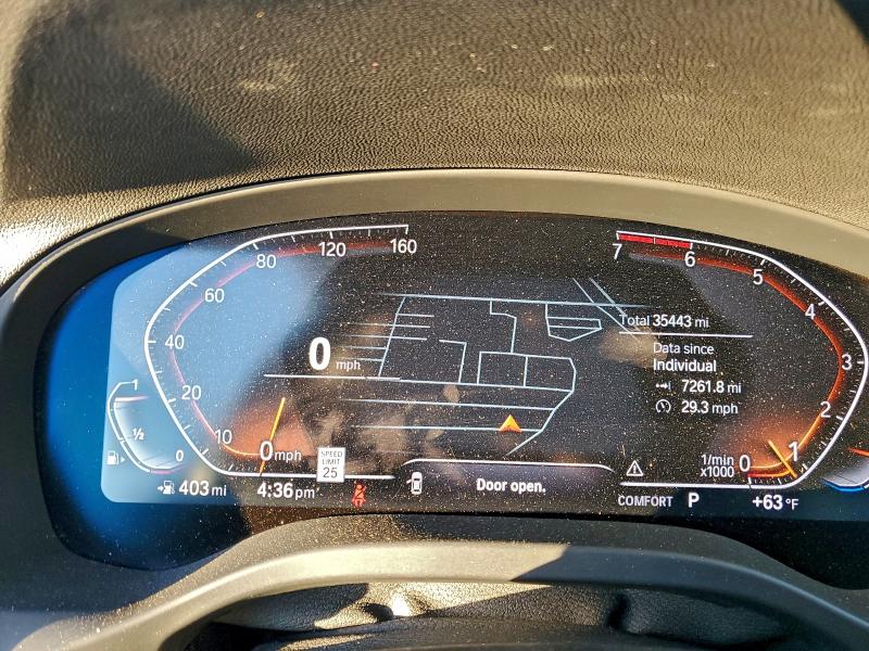 Photo 9 from auction – 2021 BMW X3 XDRIVE3 with VIN 5UXTY5C05M9D79496