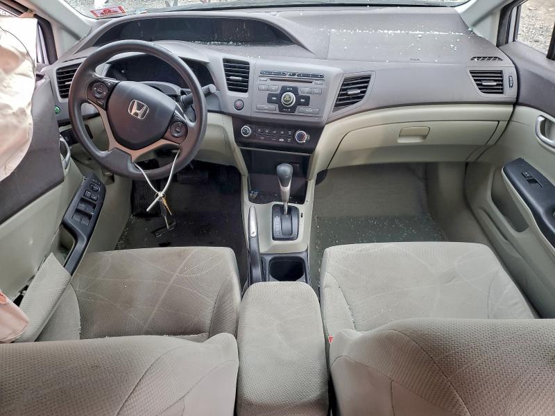 Photo 8 from auction – 2012 HONDA CIVIC LX with VIN 2HGFB2F59CH538510