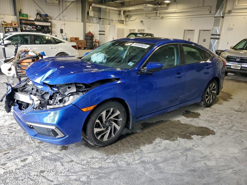 HONDA CIVIC EX 2019 with VIN 2HGFC2F76KH042593 - Photo from auction