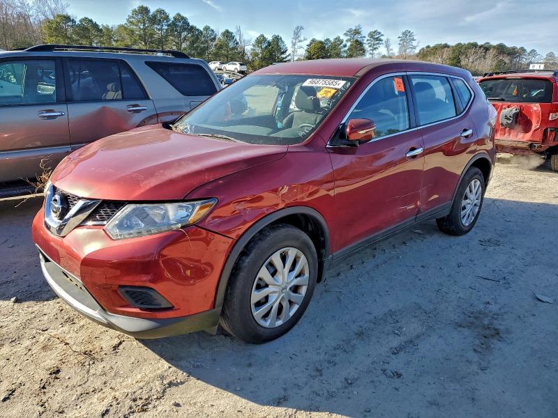 NISSAN ROGUE S 2015 with VIN KNMAT2MV4FP501096 - Photo from auction
