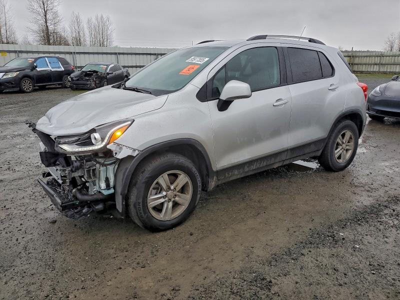 CHEVROLET TRAX 1LT 2021 with VIN KL7CJPSB6MB325048 - Photo from auction